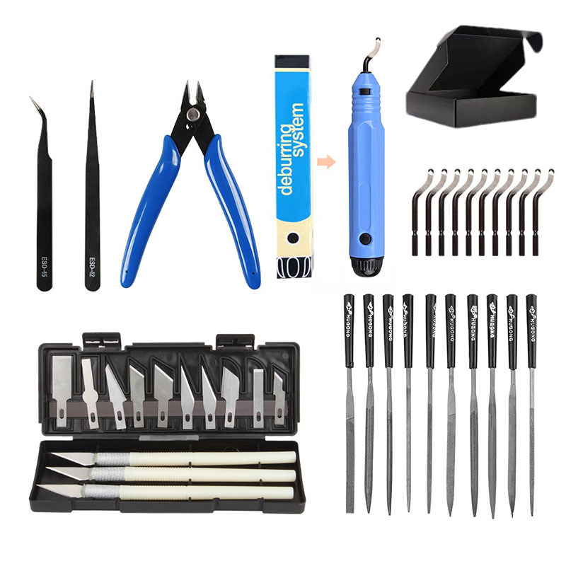 Tools Vape - 38 Parça 3D Model Taşlama Aleti