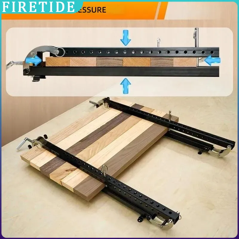Workshop Joinery Tools - 2'li Paket Ayarlanabilir Paralel Panel Kelepçesi,
