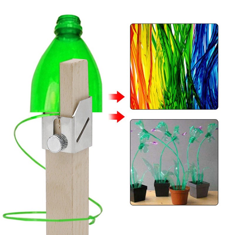 Tools Work - Kendin Yap Plastik Şişe Kesici Açık