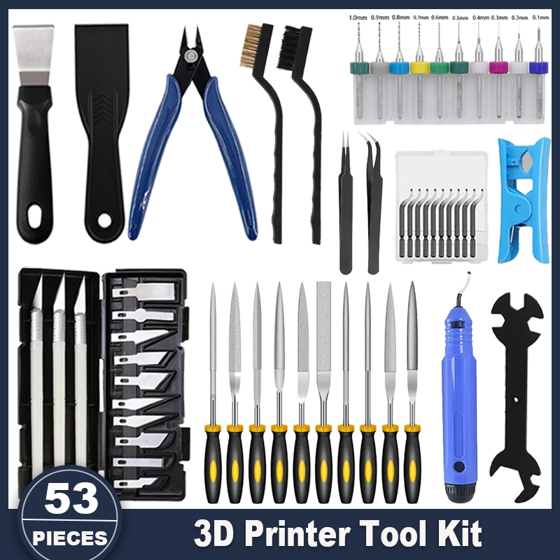 Tools Vape - 3D Yazıcı Araçları Kiti, Tüm FDM/SLA