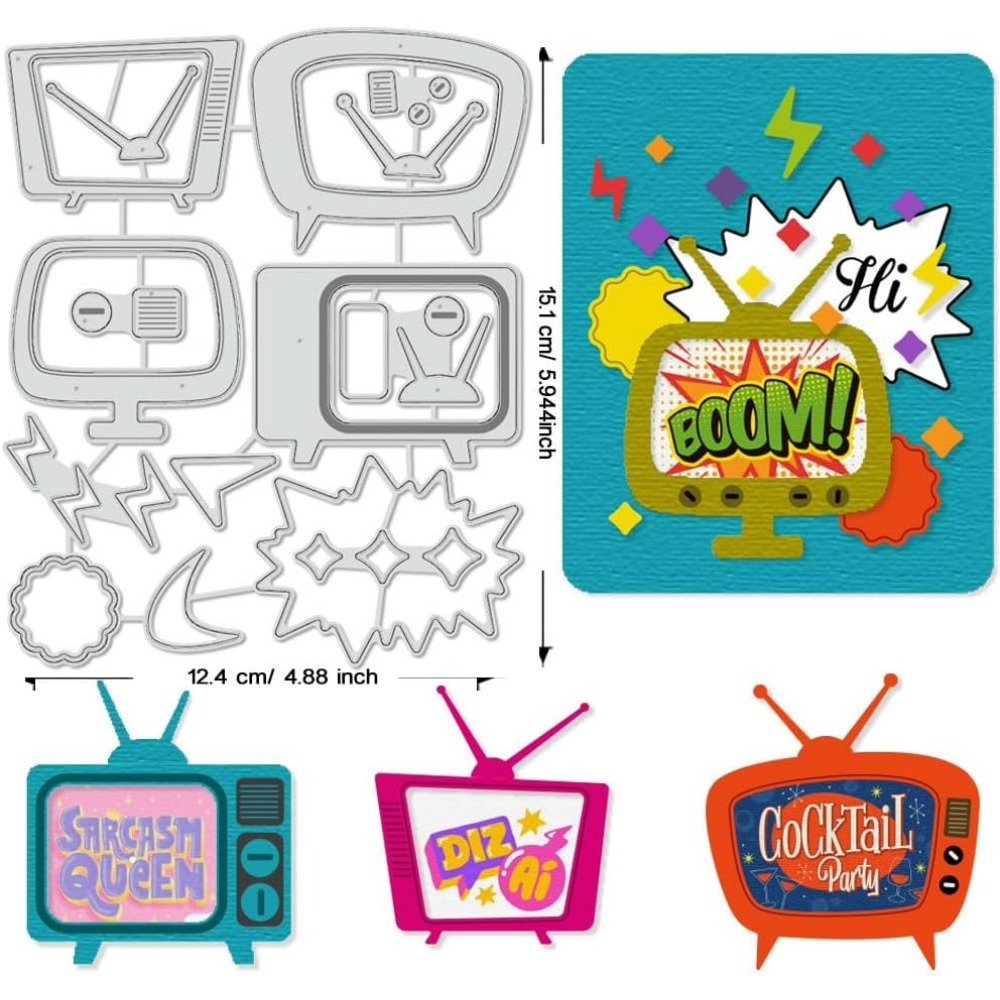 Retro TV Kesme Ölür Şablonlar  - Workshop Tools Diy incelemesi ve fiyatı
