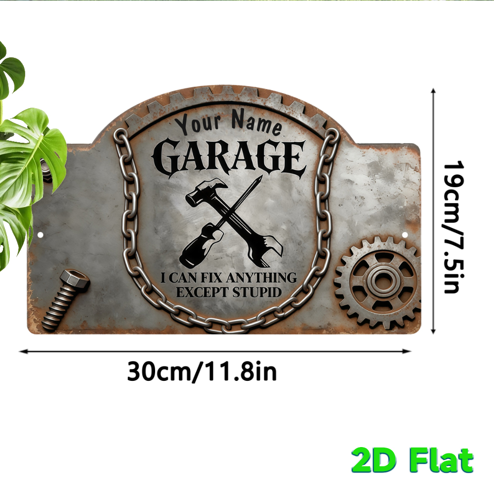 Özel İsimli Vintage Ekipman Ga - Workshop Tools Name incelemesi ve fiyatı