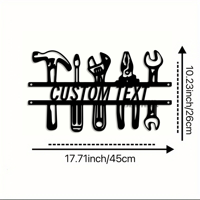 DIY Endüstriyel Tarz Demir Duv - Workshop Tools Name incelemesi ve fiyatı