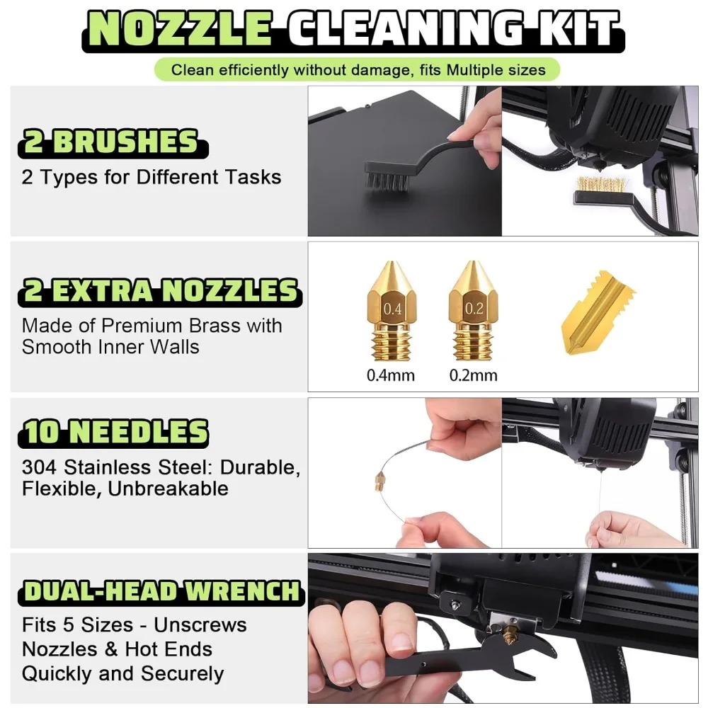 34 adet 3D Yazıcı Araçları Kit - Tools Vape incelemesi ve fiyatı