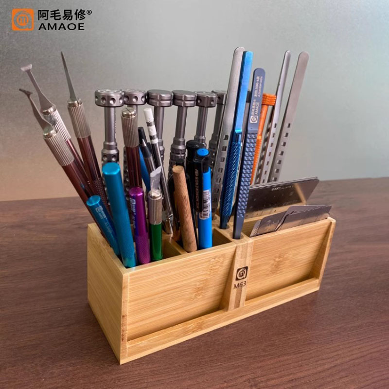 Amaoe M63 Bambo saklama kutusu - Tools Box For Workshop incelemesi ve fiyatı
