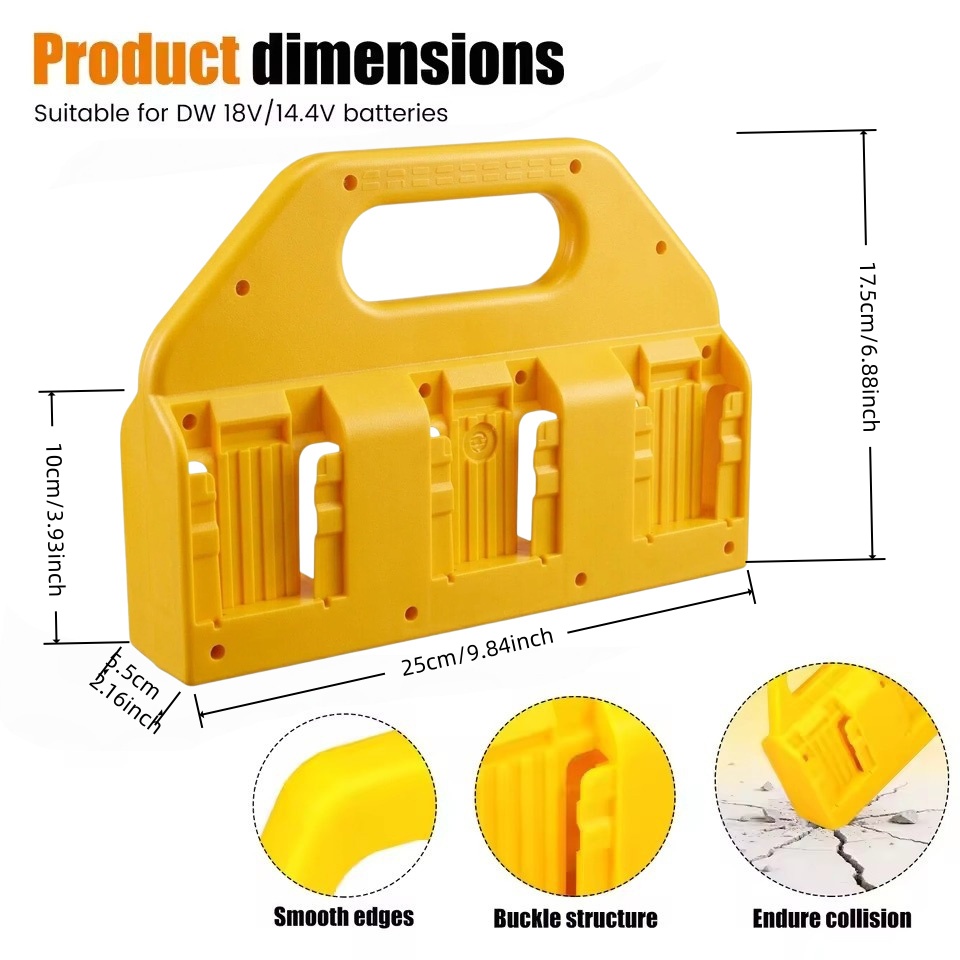 Dewalt 18V Pil Saklama Tutucu  - Tools In Electrical Workshop incelemesi ve fiyatı