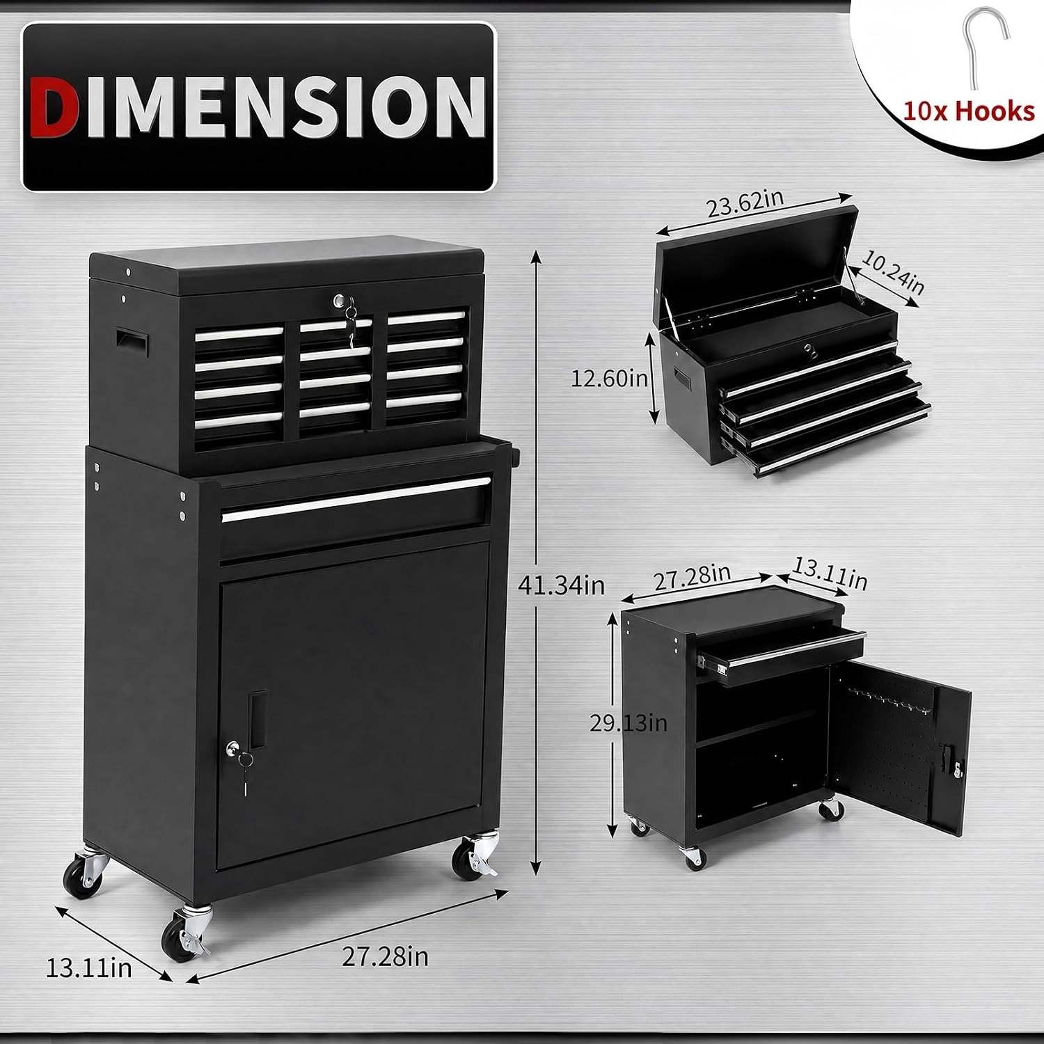 5 Çekmeceli Kilitlenebilir Ayr - Tools Box For Workshop incelemesi ve fiyatı
