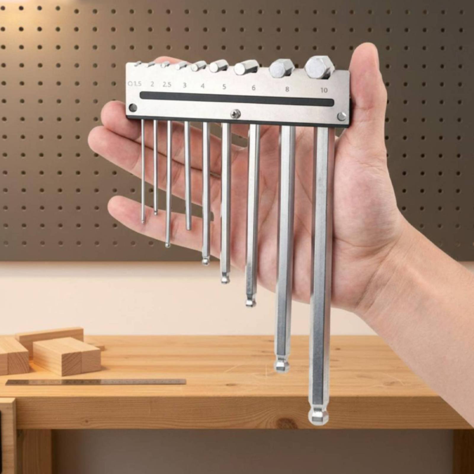 Duvara Monte Edilen Altıgen An - Workshop Tools Storage incelemesi ve fiyatı