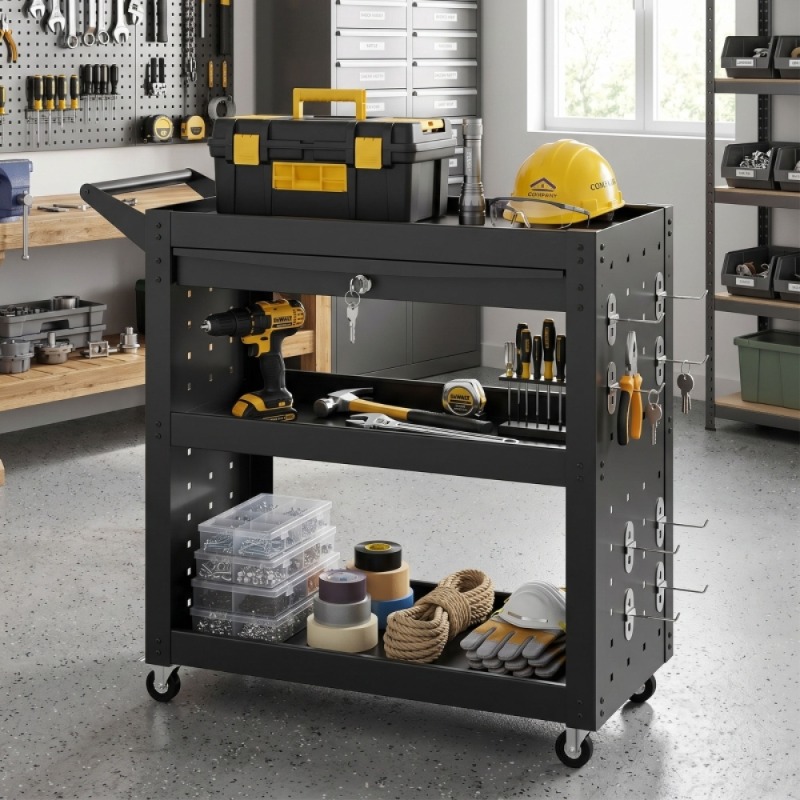 Kilitlenebilir tekerlekli alet - Tools List For Workshop incelemesi ve fiyatı