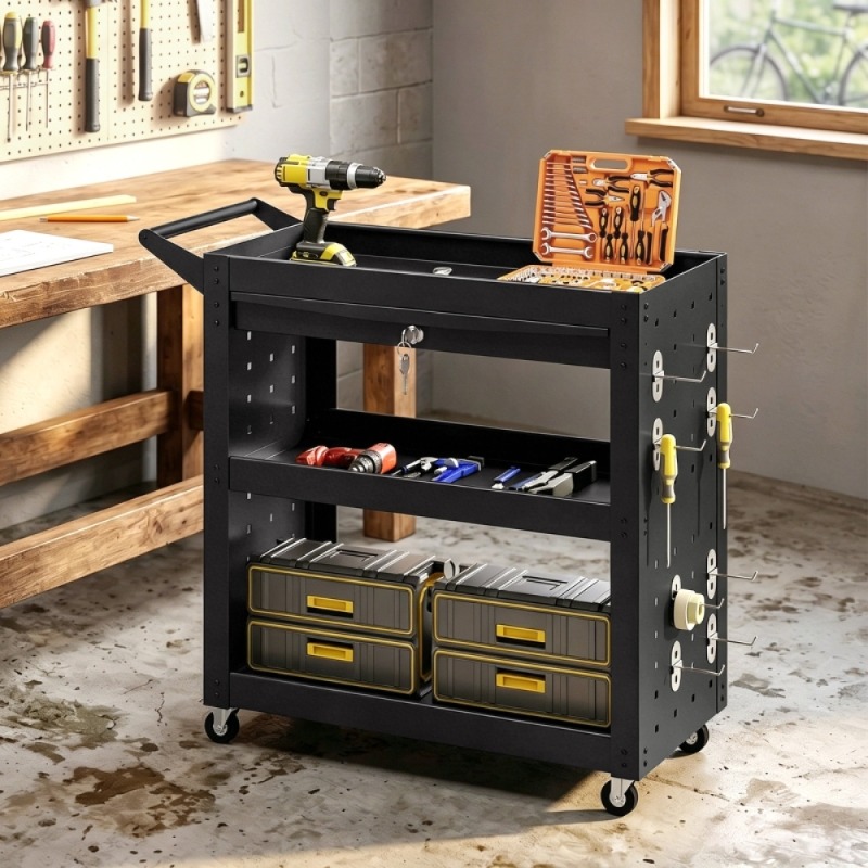 Kilitlenebilir tekerlekli alet - Tools List For Workshop incelemesi ve fiyatı