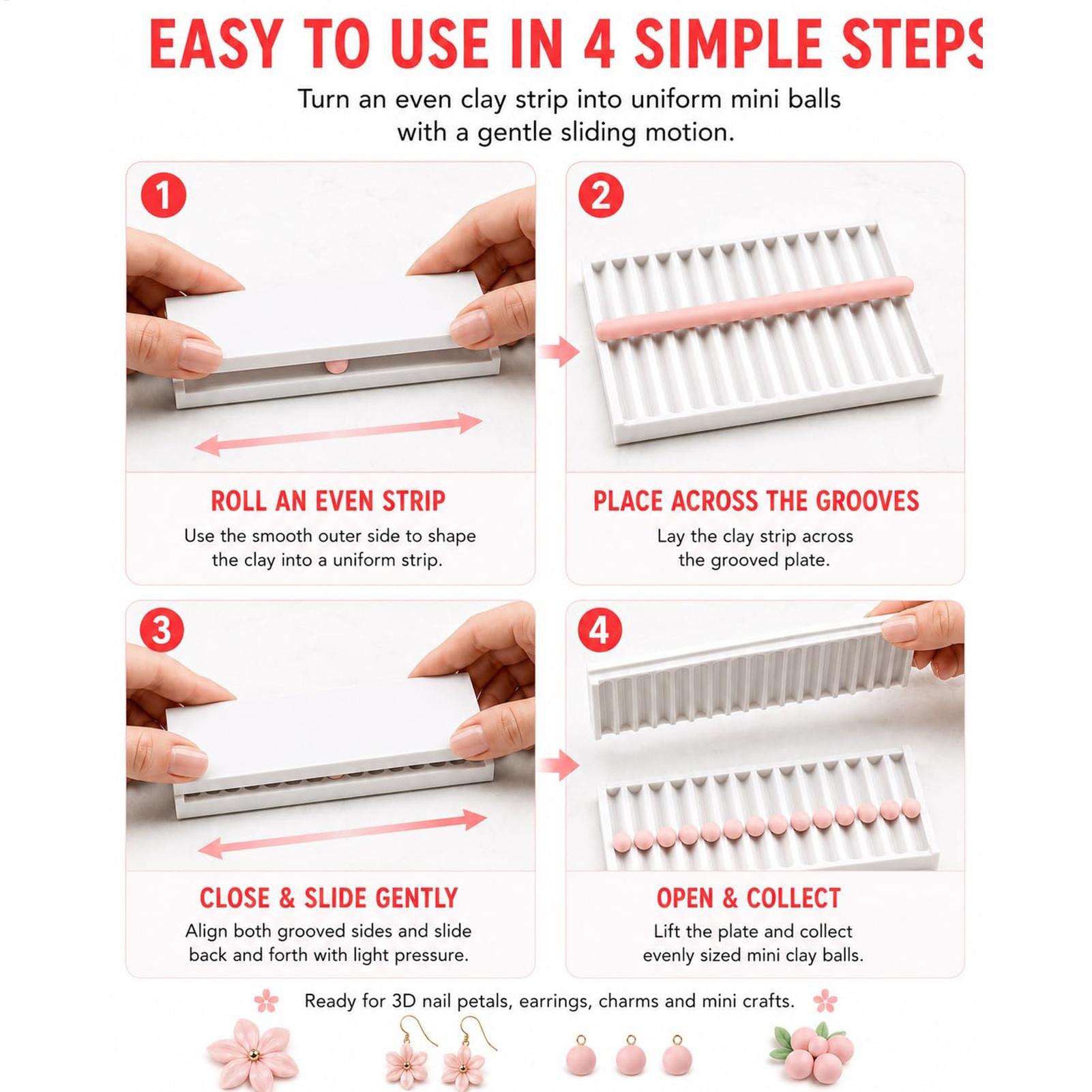 3D Baskılı Kil Topu Yapıcı 2mm - Workshop Tools Diy incelemesi ve fiyatı