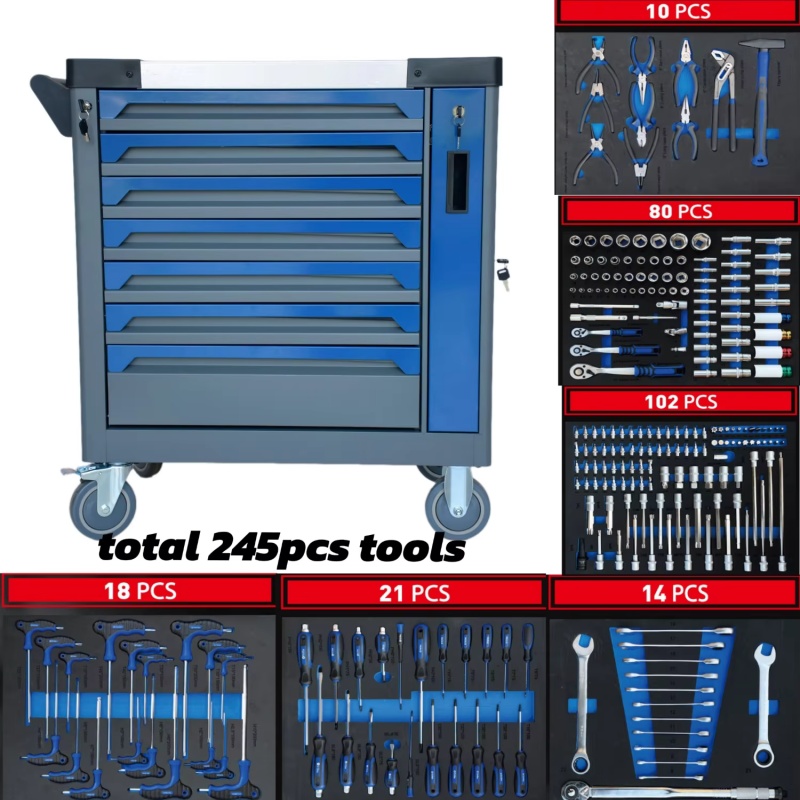 7 Çekmeceli Kilitlenebilir Çel - Workshop Tools Storage incelemesi ve fiyatı