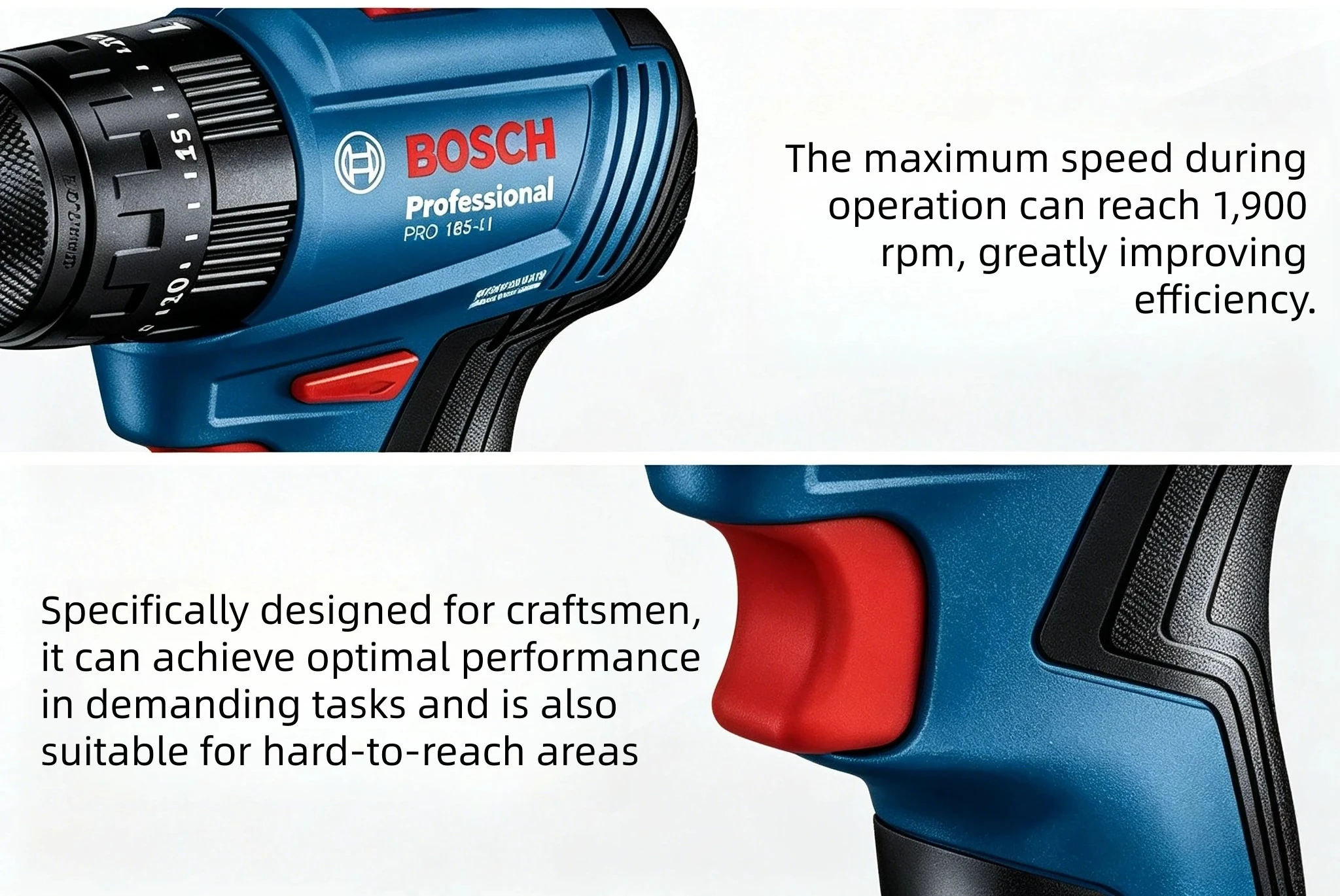 BOSCH GSB 185-LI Fırçasız Darb - Bosch Drill Gsb 18V incelemesi ve fiyatı